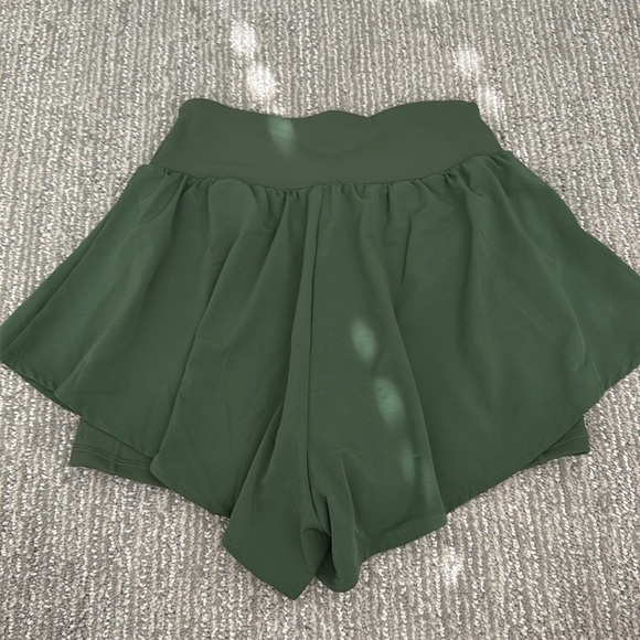 P'tula Pants - High-Waist Green Women’s Ptula Shorts
